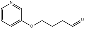 Butanal, 4-(3-pyridinyloxy)- (9CI) Struktur