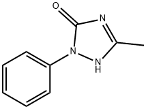 2,4-Dihydro-5-methyl-2-phenyl-3H-1,2,4-triazol-3-one Struktur