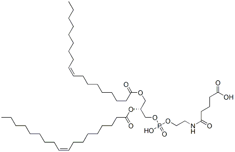 1,2-DIOLEOYL-SN-GLYCERO-3-PHOSPHO[N-(4-CARBOXYBUTANOYL)ETHANOLAMINE] Structure