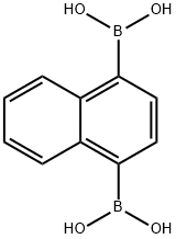 1,4-萘二硼酸, 22871-75-6, 结构式