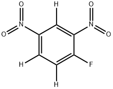 2,4-DINITROFLUOROBENZENE-D3 Struktur