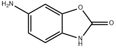 6-氨基-2-苯并噁唑酮,22876-17-1,结构式