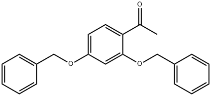 1-(2,4-双(苄氧基)苯基)乙酮, 22877-01-6, 结构式