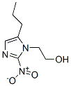 2-Nitro-5-propyl-1H-imidazole-1-ethanol Struktur