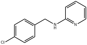 N-(4-クロロベンジル)ピリジン-2-アミン 化学構造式
