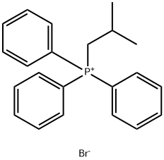 臭化イソブチルトリフェニルホスホニウム 化学構造式