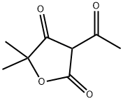 3-Acetyl-5,5-dimethyl-2,4(3H,5H)-furandione,22884-84-0,结构式