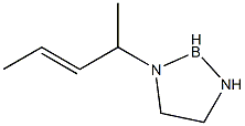 1,3-Dimethyl-2-[(E)-1-propenyl]-1,3,2-diazaborolidine,22885-63-8,结构式
