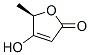 (R)-4-hydroxy-5-methylfuran-2(5H)-one 结构式