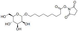 2,5-Pyrrolidinedione, 1-9-(.alpha.-D-mannopyranosyloxy)-1-oxononyloxy- Structure