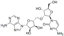 cytidylyl(2'->5')adenosine Structure