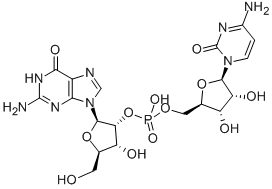 cytidylyl-(5'->2')-guanosine  Structure