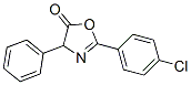 5(4H)-Oxazolone,  2-(4-chlorophenyl)-4-phenyl- Struktur