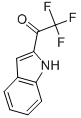 Ethanone, 2,2,2-trifluoro-1-(1H-indol-2-yl)- (9CI) Structure