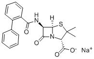Diphenicillin sodium,2289-50-1,结构式
