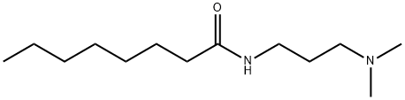 N-[3-(dimethylamino)propyl]octanamide 结构式