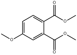 ジメチル4-メトキシフタラート 化学構造式