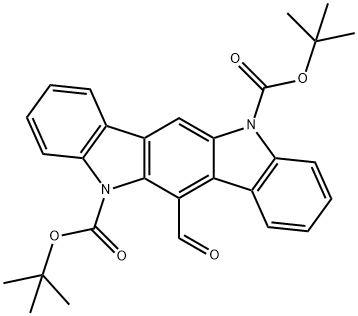 6-Formylindolo[3,2-b]carbazole 结构式