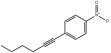 1-(HEX-1-YNYL)-4-NITROBENZENE Structure