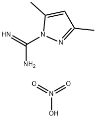 3,5-dimethyl-1H-pyrazole-1-carboxamidine nitrate 结构式