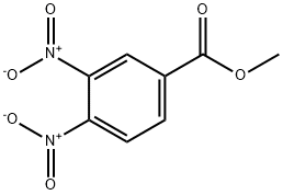Benzoic acid, 3,4-dinitro-, Methyl ester 结构式