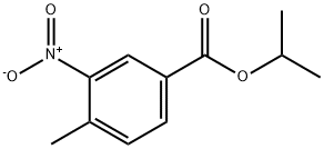 isopropyl 3-nitro-p-toluate Struktur