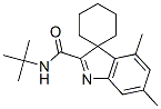 N-tert-Butyl-4,6-dimethylspiro[3H-indole-3,1'-cyclohexane]-2-carboxamide|