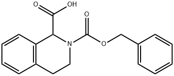 3,4-ジヒドロイソキノリン-1,2(1H)-ジカルボン酸2-ベンジル 化学構造式