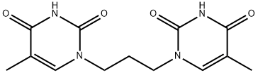 1,1'-(1,3-Propanediyl)dithymine 结构式