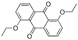 1,5-ジエトキシアントラキノン 化学構造式