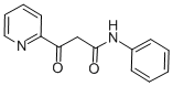 BETA-OXO-N-PHENYL-2-PYRIDINEPROPANAMIDE 结构式
