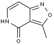 Isoxazolo[4,3-c]pyridin-4(5H)-one, 3-methyl- (9CI),229308-51-4,结构式