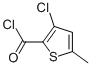 2-Thiophenecarbonylchloride,3-chloro-5-methyl-(9CI),229343-00-4,结构式