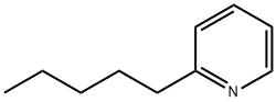 2-戊基吡啶,2294-76-0,结构式