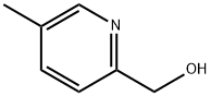 (5-メチルピリジン-2-イル)メタノール 化学構造式