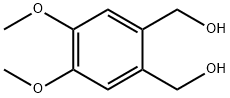 [2-(hydroxymethyl)-4,5-dimethoxy-phenyl]methanol,22943-99-3,结构式