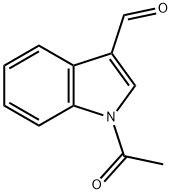N-ACETYLINDOLE-3-CARBOXALDEHYDE Structure