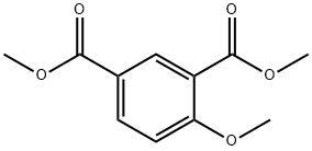 Dimethyl 4-methoxyisophthalate Struktur