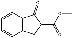 1H-茚-2-甲酸, 2,3-二氢-1-氧代-, 甲酯, 22955-77-7, 结构式
