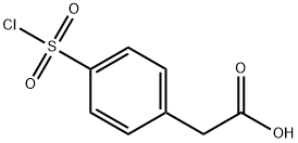 [4-(CHLOROSULFONYL)PHENYL]ACETICACID|4-氯磺酰基苯乙酸