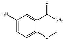 5-氨基-2-甲氧基苯甲酰按, 22961-58-6, 结构式