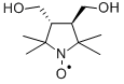 trans-3,4-Bis(hydroxymethyl)-2,2,5,5-tetramethylpyrrolidin-1-yloxyl,229621-07-2,结构式