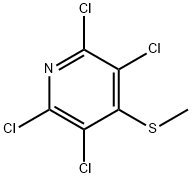 2,3,5,6-四氯-4-(甲基磺酰基)吡啶,22963-62-8,结构式