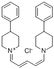 1-(5-(4-Phenylpiperidino)-2,4-pentadienylidene)-4-phenylpiperidiniumchloride|