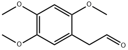 (2,4,5-TRIMETHOXYPHENYL)ACETALDEHYDE 化学構造式