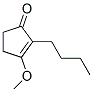 2-Butyl-3-methoxy-2-cyclopenten-1-one,22975-39-9,结构式