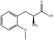 2-甲氧基苯丙氨酸,22976-68-7,结构式