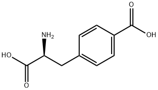 4-(2-氨基-2-甲酸基乙基)苯甲酸, 22976-70-1, 结构式