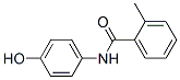 N-(4-ヒドロキシフェニル)-2-メチルベンズアミド 化学構造式