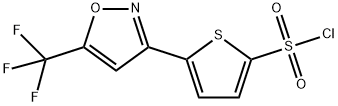 5-[5-(TRIFLUOROMETHYL)ISOXAZOL-3-YL]THIOPHENE-2-SULFONYL CHLORIDE